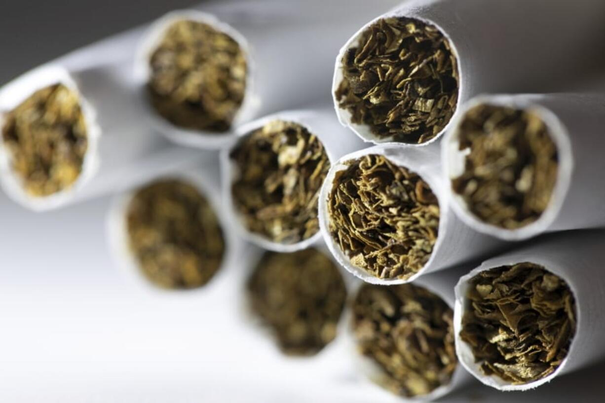 A group of cigarettes, Tuesday in New York. On Tuesday, the U.S. Food and Drug Administration endorsed a type of cigarette that could help ease the addictive grip of smoking by delivering very low levels of nicotine.