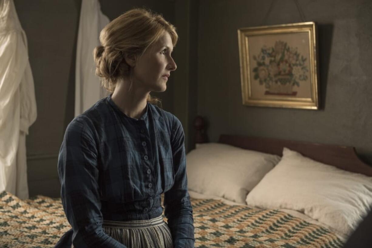 This image released by Sony Pictures shows Laura Dern in a scene from &quot;Little Women.&quot; (Wilson Webb/Sony Pictures via AP)