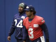 The return of running back Marshawn Lynch, left, has given the injury-riddled Seattle Seahawks a boost of energy.