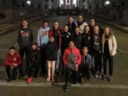 Members of Whisper Running at the capitol in Madison, Wis., where the USATF Junior Olympic Cross Country meet was held on Dec. 14, 2019.