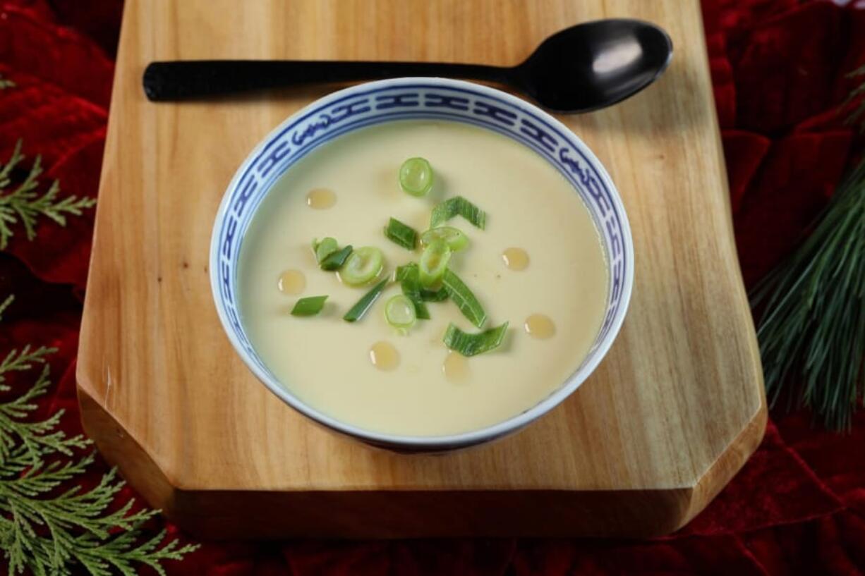 Popular in both China and Japan, these easy steamed eggs are soothing for a tricky tummy and restorative on a wintry night.