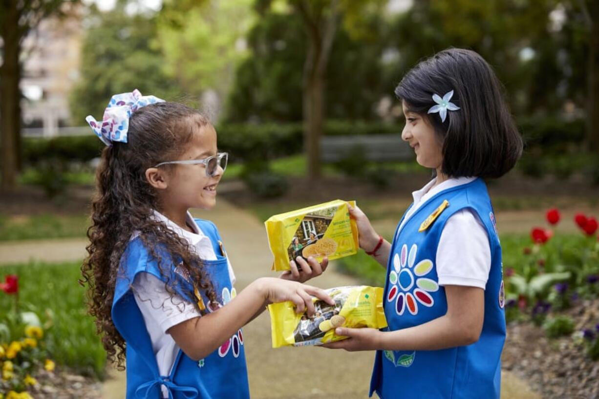 This year Girl Scouts debuts refreshed cookie packaging and a new lemon cookie available in select areas, Lemon-Ups, baked with inspirational messages.