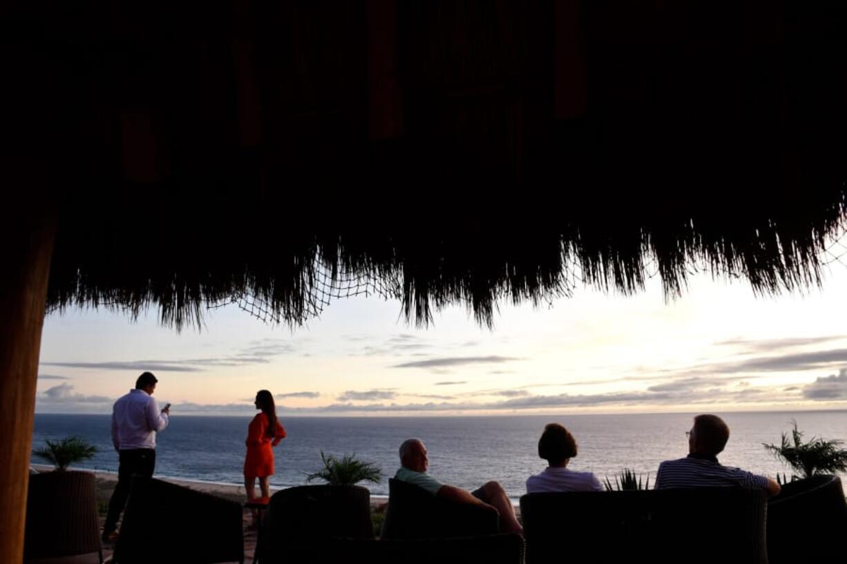 Diners have a panoramic view from El Mirador restaurant in Todos Santos, Mexico in this file photo.There are many ways to be adventurous, and all you have to do is find the mix thatCfUs right for you.