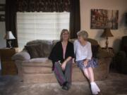 DeAnn Forde, left, poses for a photo with her mother, LeRae Brigham, on Monday afternoon, Dec. 24, 2019.