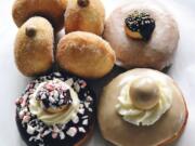 An assortment of doughnuts by pop-up shop Next Dough Neighbor.