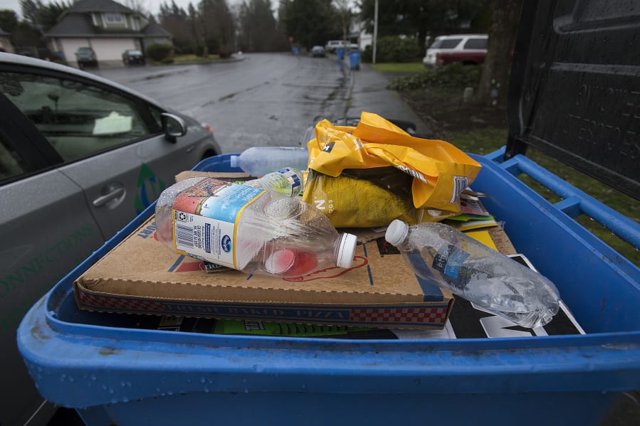 Oops!' Don't Put Plastic Bags in That Blue Recycling Cart! - GV Wire -  Explore. Explain. Expose