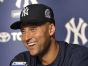 New York Yankees&#039; Derek Jeter was elected to the Baseball Hall of Fame with 99.7 percent of the vote, announced Tuesday, Jan. 21, 2020.