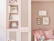 This photo provided by Interior designer Daun Curry shows a room designed by Curry. Curry says she once had a client choose a paint color called Peace and Happiness because they liked the name. In this child&#039;s room shown here, the color is Farrow &amp; Ball&#039;s Dead Salmon - a popular hue in the company&#039;s palette, albeit with a name that causes some mixed feelings. F&amp;B&#039;s color consultant Joa Studholme explains that historic - and sometimes unusual - references are something the team likes to use. &quot;The name was found on a decorator&#039;s invoice dated 1805 for a library at Kedleston Hall, Derbyshire.