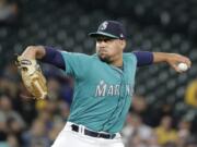 Seattle Mariners pitcher Justus Sheffield appeared in eight games in 2019 with seven starts. (AP Photo/Ted S.