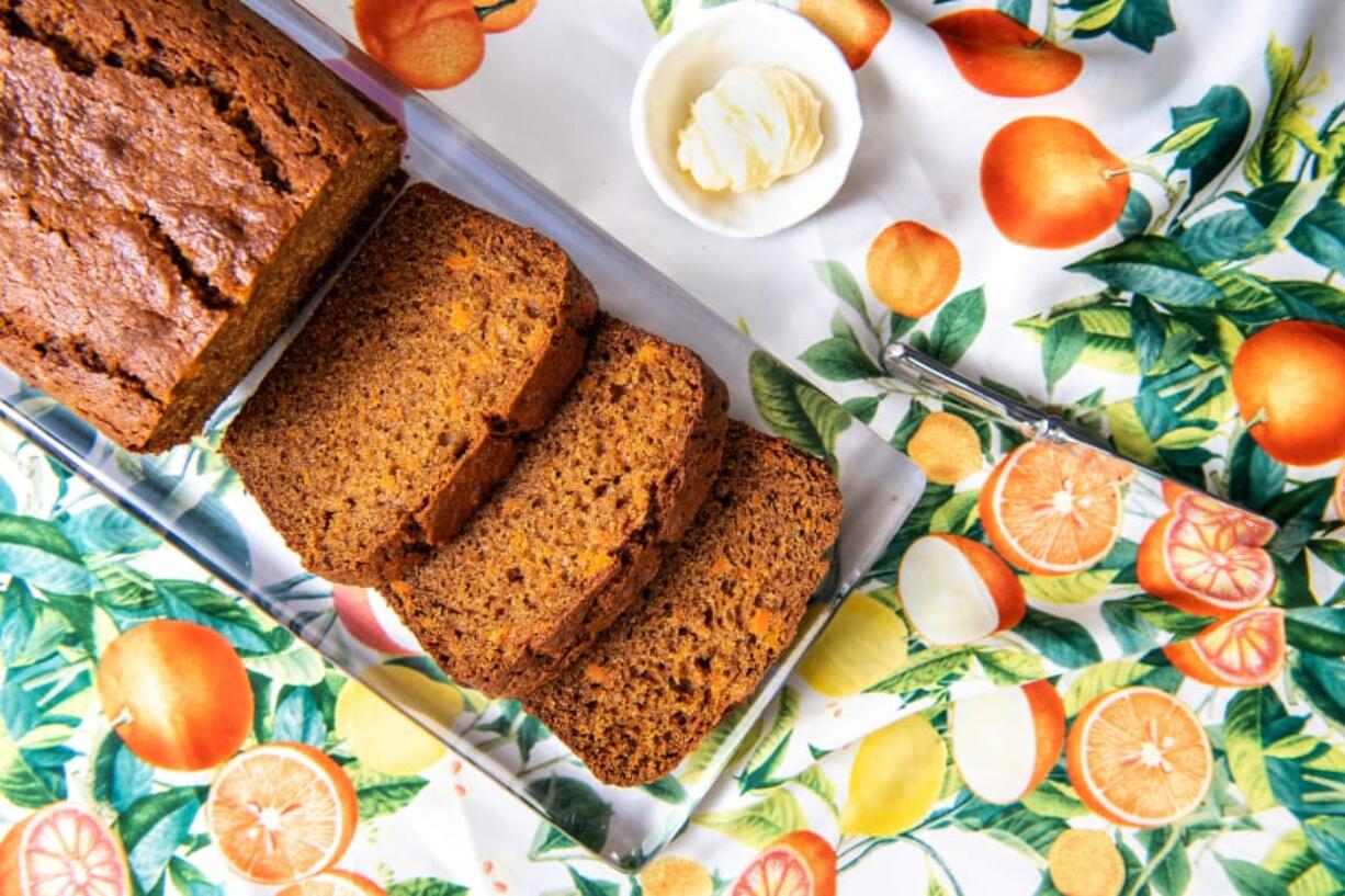 Sweet Potato and Yogurt Loaf on Friday, December 20, 2019.