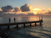 Cozumel is one of the most popular ports in the Caribbean. It features fantastic sunsets.