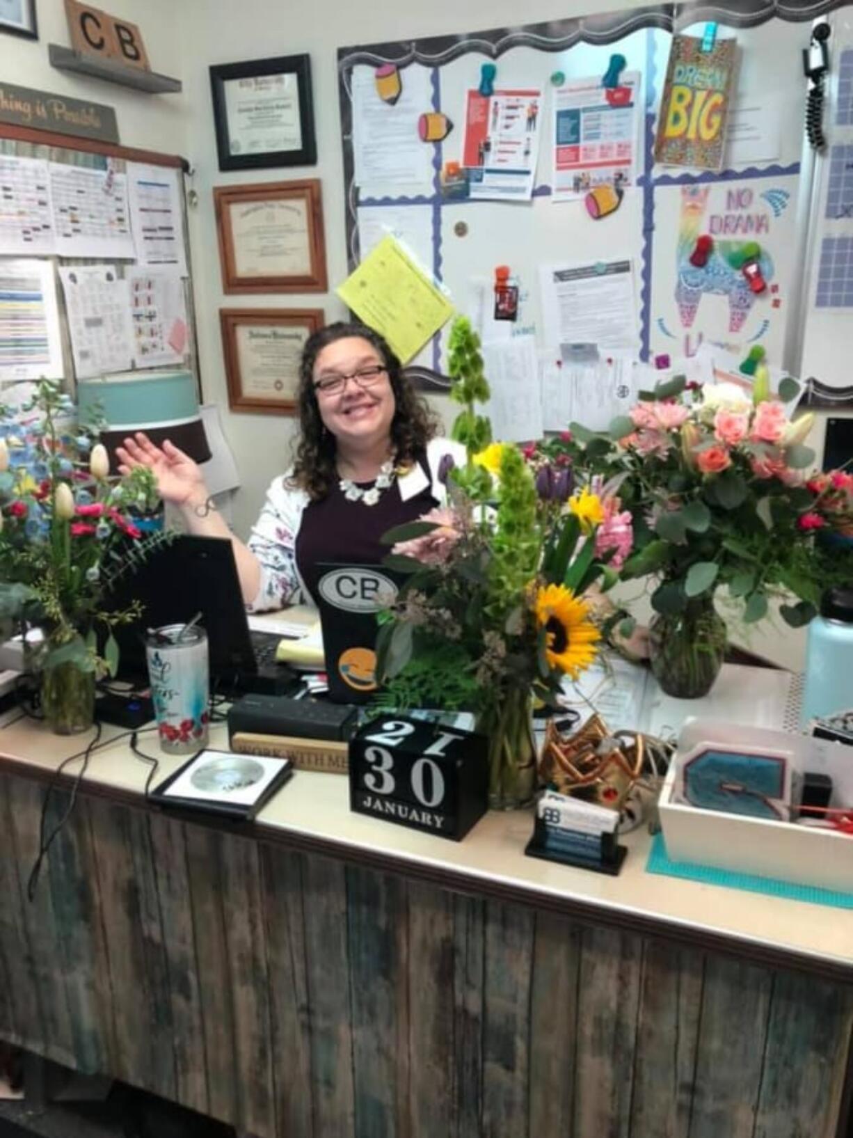 Carolyn &quot;Suz&quot; Clark-Bennett died Tuesday evening in a two-vehicle collision on Northeast 78th Street in Hazel Dell. Clark-Bennett was an associate principal at Wind River Middle School and Stevenson High School.