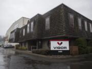 Vigor is seeking a dredging permit to maintain the access channel to a launching marina near its Vancouver facility. The company took over the former Christensen Shipyards building last year.