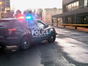 Vancouver Police closed streets near Washington and 11th in downtown Vancouver Monday morning for the investigation of a stabbing.