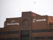 ZoomInfo is headquarted in the 805 Broadway building in Vancouver. The business-intelligence company was founded as DiscoverOrg but acquired competitor Zoom Information last year and adopted the ZoomInfo name for the combined company.