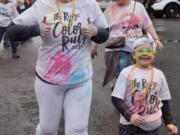 RIDGEFIELD: The Ridge Color Run held on March 7 at Davis Park raised close to $11,000 to benefit Sunset Ridge Intermediate and View Ridge Middle schools.