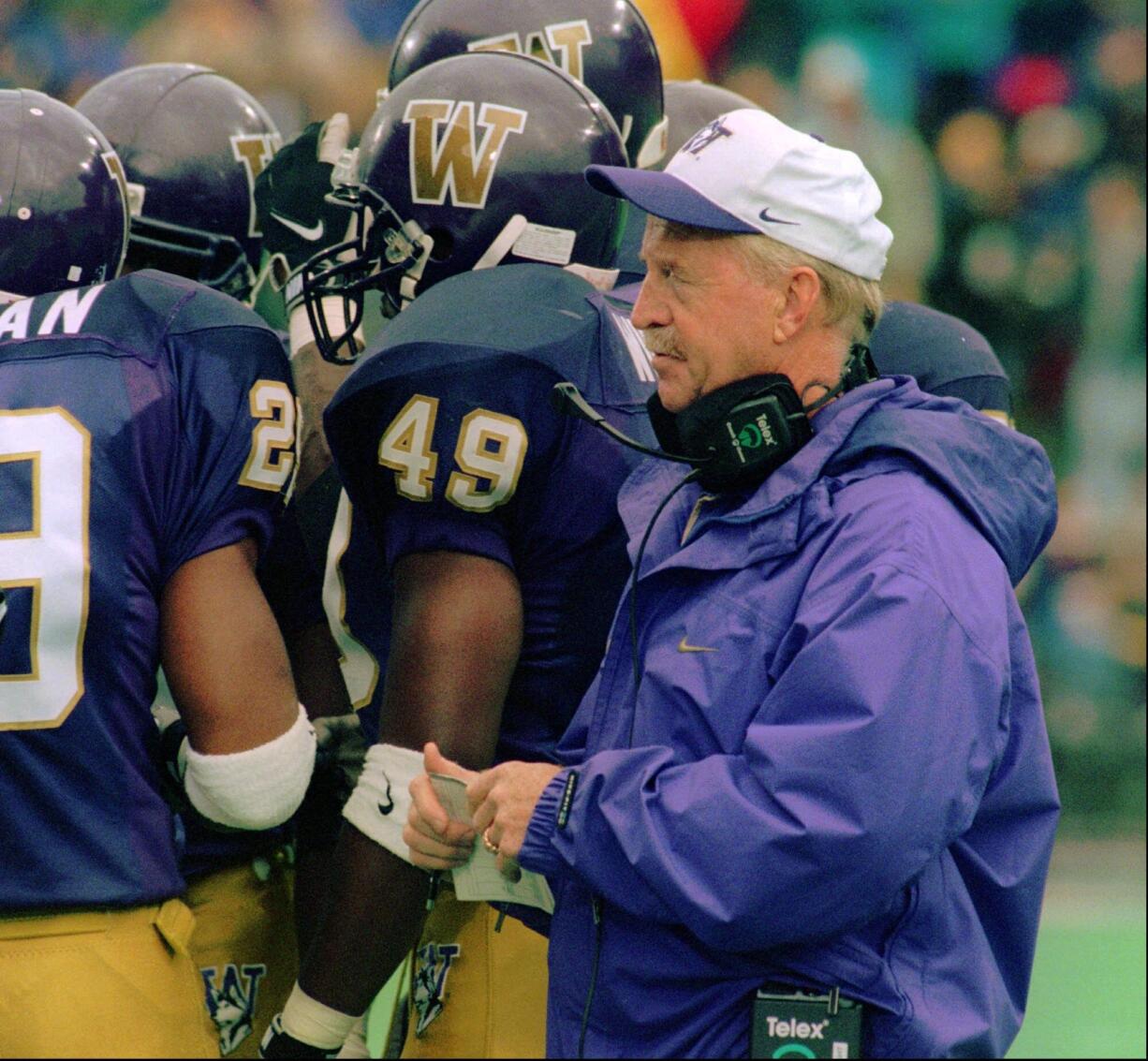 Jim Lambright led the Washington Huskies to the Pac-10 championship in 1995.