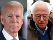 Democratic presidential primary results in Washington were too close to call Tuesday night, with Joe Biden and Bernie Sanders essentially tied.