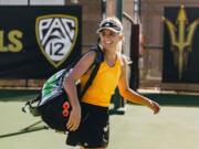 Arizona State redshirt senior Sammi Hampton, a graduate of Skyview High School, finished the abbreviated spring tennis season with six wins in a row.