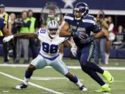 Seattle Seahawks linebacker K.J. Wright (50) had offseason shoulder surgery and a time table for his return is not certain, according to general manager John Schneider in a radio interview on Thursday, April 30, 2020.