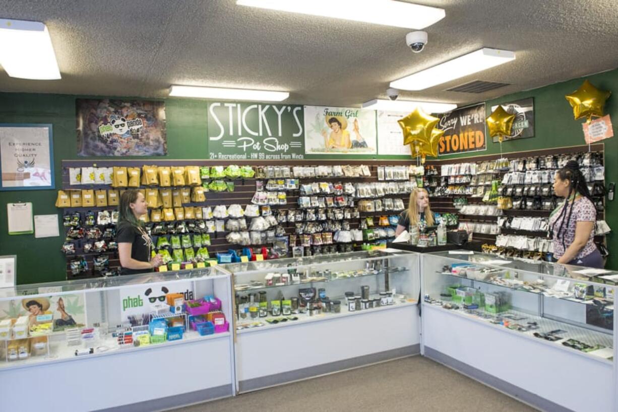 Sticky's marijuana shop is reopening after a series of court battles with the county (The Columbian files)