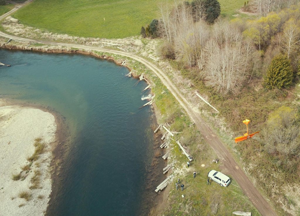 A pilot was killed Monday morning when his ultralight aircraft crashed near a private airstrip in north Clark County.