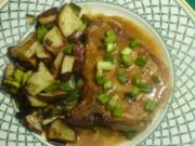 Whiskey Pork with Potatoes and Leeks.