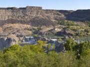 Shoshone Falls is near Twin Falls, Idaho. State parks in the state remained opened during the state&#039;s stay-home order.