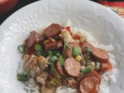 Gumbo with chicken, andouille sausage and Cajun spices offers a taste of the Low Country.