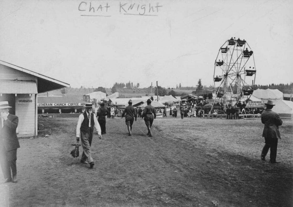 Courtesy Clark County Historical Museum 
 The Clark County Fiar has been around a long time, but just how long is that?