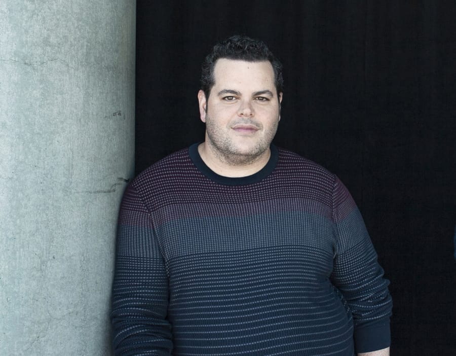 FILE - This Nov. 9, 2019 file photo shows actor Josh Gad during a portrait session at The W Hotel in Los Angeles.