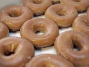 Krispy Kreme doughnuts.