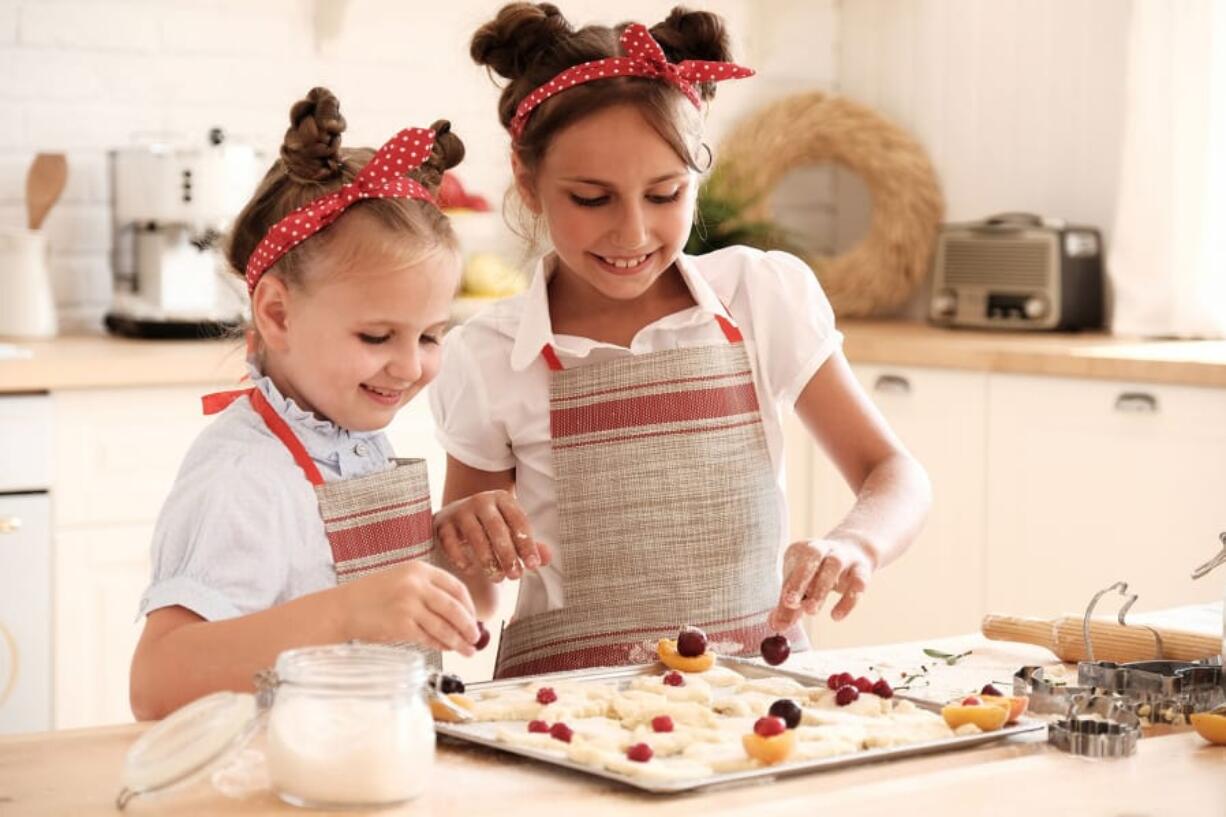 With schools and most day cares closed, and many parents working from home during a shelter-at-home order, sometimes the easiest way to get food on the table and entertain our kids is by cooking together.