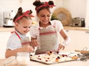 With schools and most day cares closed, and many parents working from home during a shelter-at-home order, sometimes the easiest way to get food on the table and entertain our kids is by cooking together.