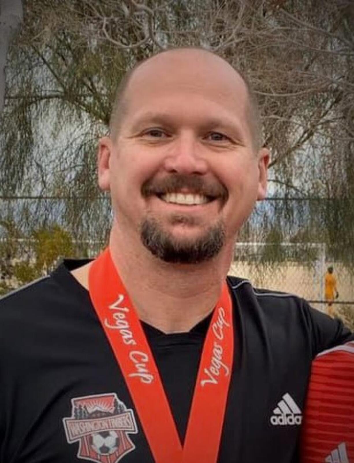 Jeff Lukowiak, hired as Ridgefield girls soccer coach on June 4, 2020.