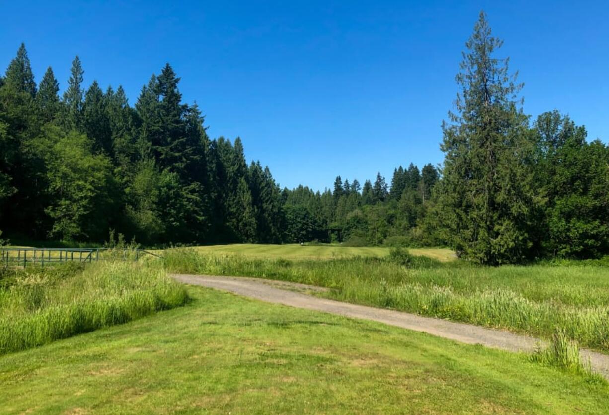 No. 7 hole at The Cedars on Salmon Creek and our first hole of the Dream 18.