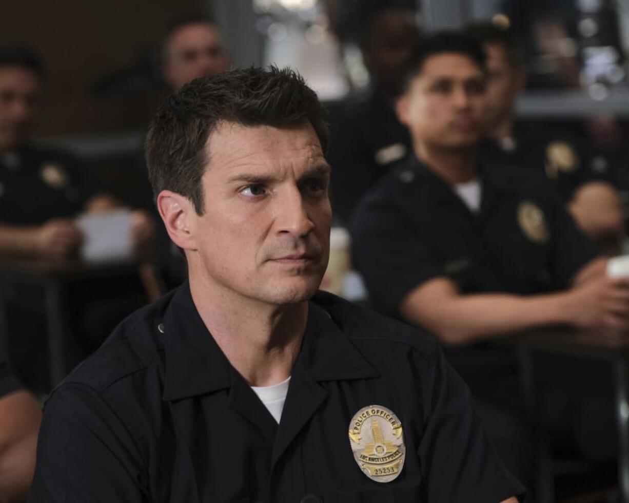 Nathan Fillion in &quot;The Rookie.&quot; (Ron Batzdorff/ABC)