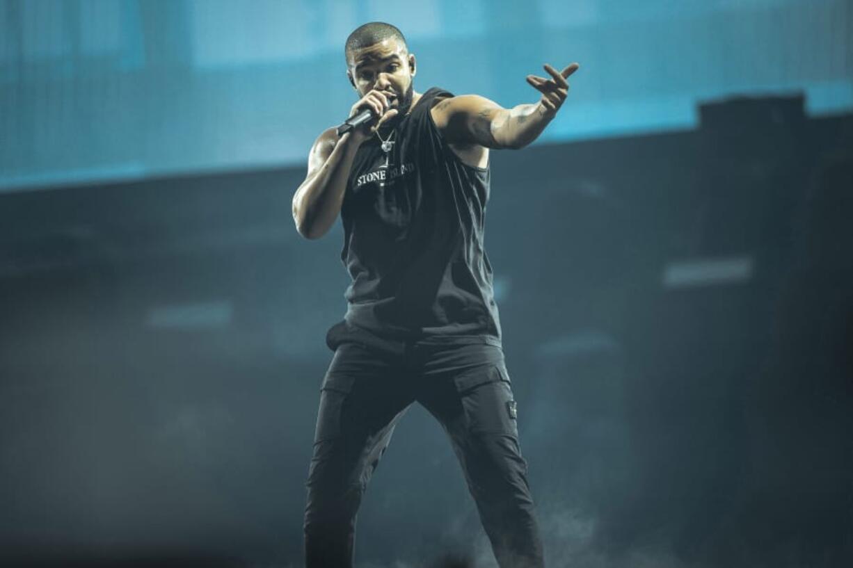 Drake performs in Copenhagen, Denmark in March 2017.