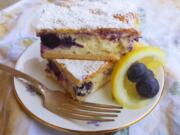 Use fresh blueberries and fresh lemon zest, and don&#039;t skimp on the powdered sugar.