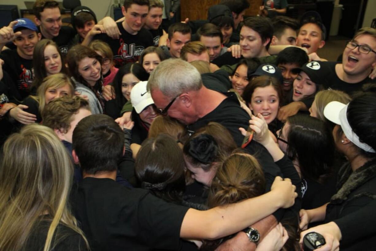 In 2016, a music clinician told Mikkel Iverson&#039;s Union High School Choir that they were the best group he&#039;d heard that year, and they&#039;d better appreciate their director. &quot;So they just brought it in for a group hug,&quot; Iverson said.