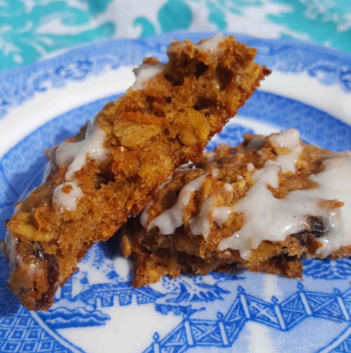 These soft, moist cookies get a kick from grated carrots -- plus a pretty pop of carroty color.