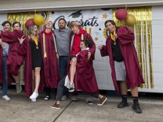 Neighborhood Graduation for class of 2020 photo gallery