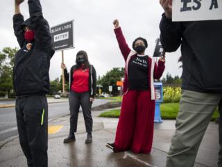 Educators Rally for Black Lives Matter photo gallery