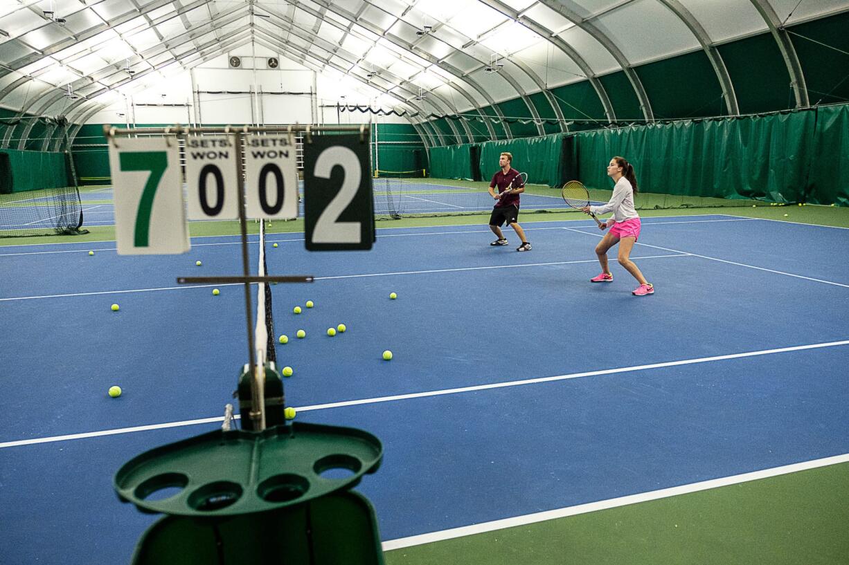 Evergreen Tennis in Camas is set to reopen its four indoor courts on Monday, June 15, after being closed due to restrictions from the COVID-19 pandemic.