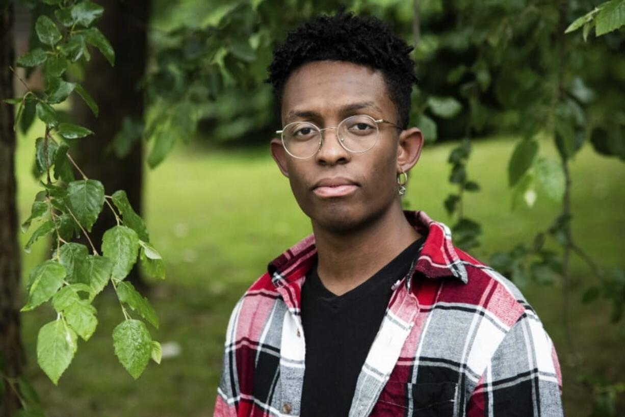 In this June 21, 2020 photo, country rapper Breland poses for a portrait in Atlanta. Black artists say the country music industry still needs to do the hard work of addressing the systematic racial barriers that have been entrenched in country music for decades. The genre has historically been marketed to white audiences and reinforced white male artist stereotypes. (Photo by Paul R.