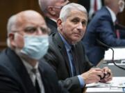 Dr. Robert Redfield, director of the Centers for Disease Control and Prevention, left, Director of the National Institute of Allergy and Infectious Diseases Dr. Anthony Fauci, second from left, listen during a House Committee on Energy and Commerce on the Trump administration&#039;s response to the COVID-19 pandemic on Capitol Hill in Washington on Tuesday, June 23, 2020.