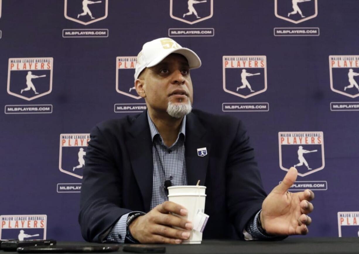 Major League Players Association Executive Director Tony Clark.