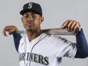 This is a 2020 photo of Julio Rodriguez of the Seattle Mariners baseball team. This image reflects the Mariners active roster as of Thursday, Feb.