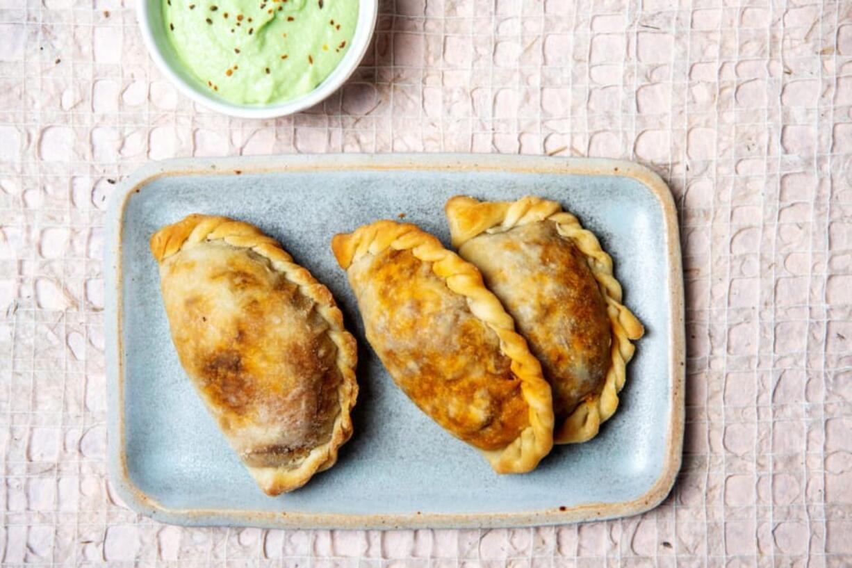 Vegan Picadillo Empanadas.