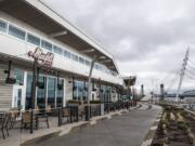 The exterior of Waterfront Maryhill Winery Tasting Room.